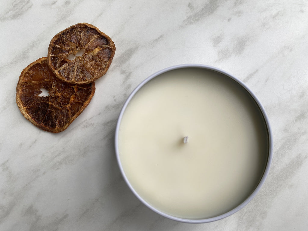 Relinquish | Mandarin, Amber & Jasmine Soy Candle